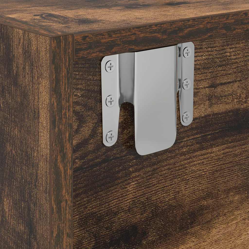 TV ormarić boja dimljenog hrasta 100x31x25,5 cm