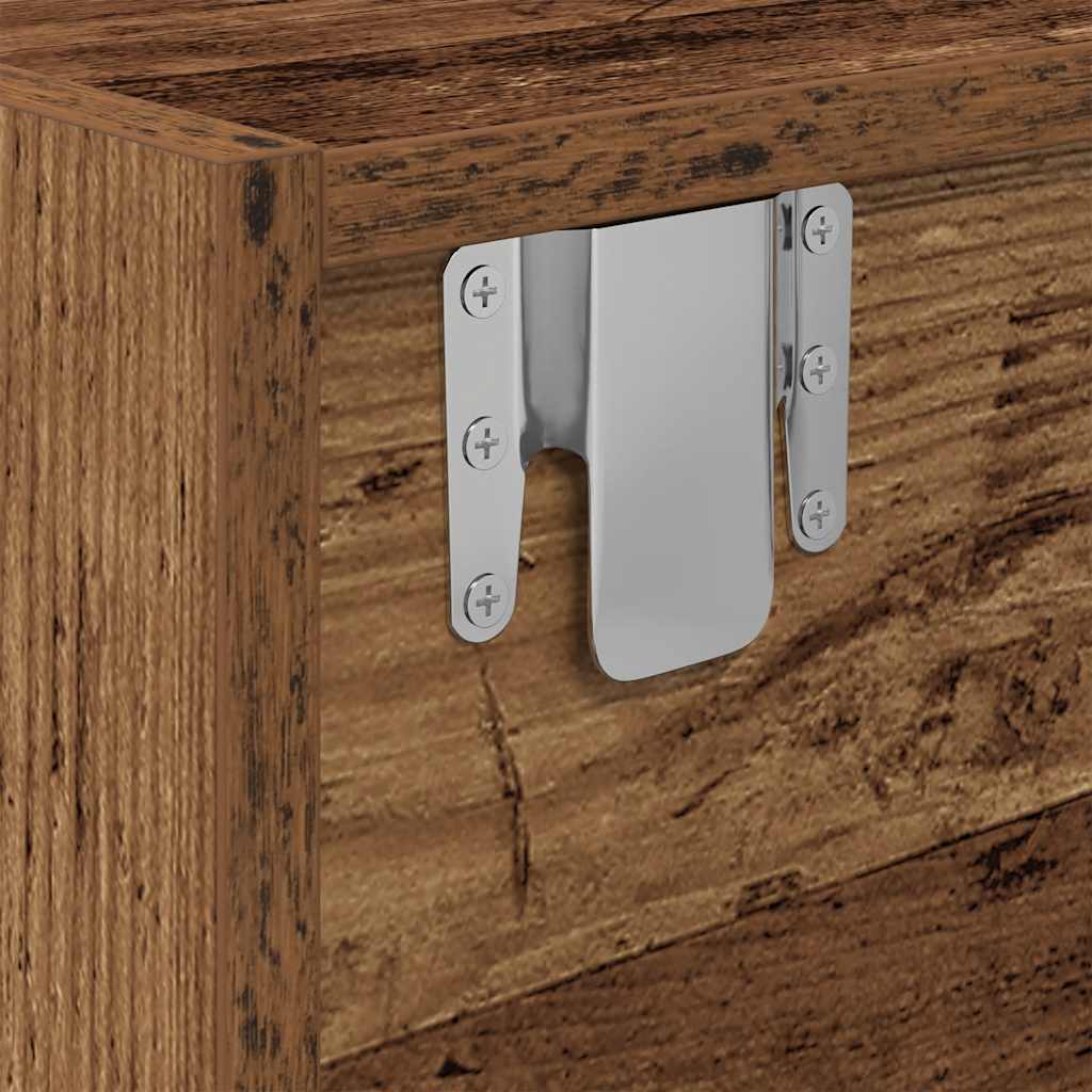 TV ormarići 2 kom staro drvo 100x31x25,5 cm konstruirano drvo