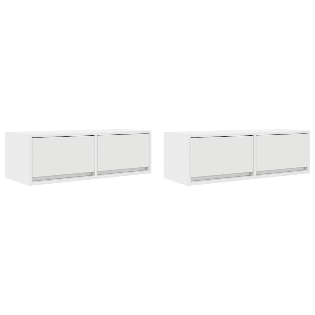 TV ormarići 2 kom bijeli 80x31x25,5 cm konstruirano drvo