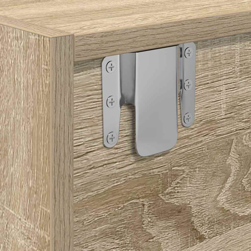 TV ormarići 2kom boja hrasta 80x31x25,5 cm konstruiranog drva