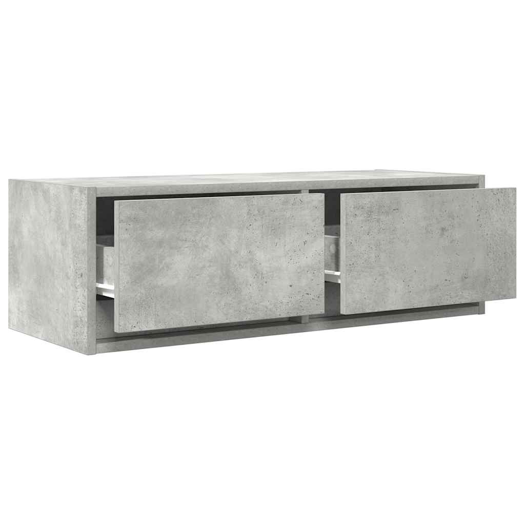 TV ormarići 2 kom boja betona 80x31x25,5 cm konstruirano drvo