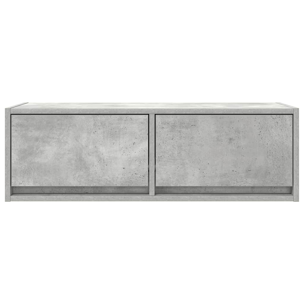 TV ormarići 2 kom boja betona 80x31x25,5 cm konstruirano drvo