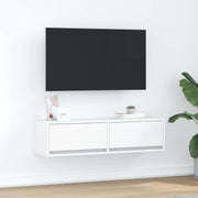 TV ormar s ladicama Bijelo 100 x 31 x 25,5 cm Konstruirano drvo