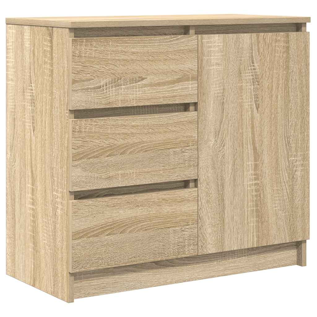 Komoda s ladicama hrasta sonome 71x35x65 cm konstruirano drvo