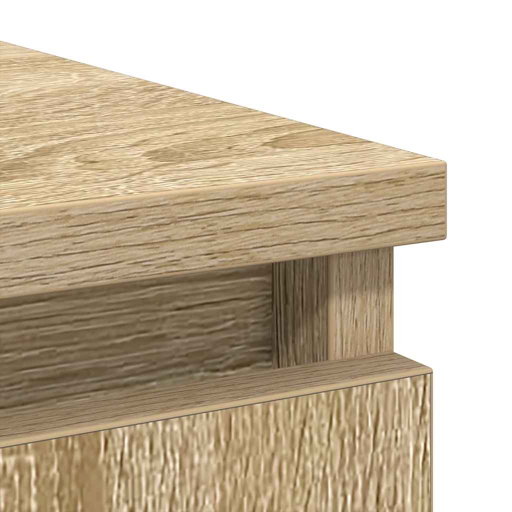 Komoda s ladicama hrasta sonome 71x35x65 cm konstruirano drvo