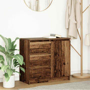 Komoda s ladicama staro drvo 71x35x65 cm konstruirano drvo