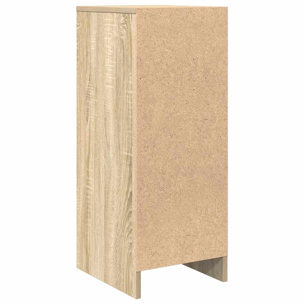 Komoda boja hrasta sonome 29,5x34x76 cm od konstruiranog drva