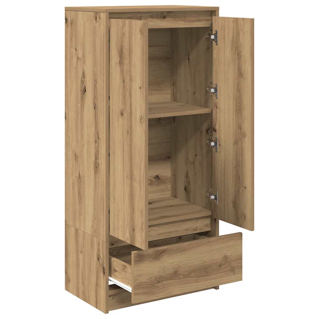 Ormarić s ladicom Artisan hrast 55,5x34x119,5 cm izrađeno drvo