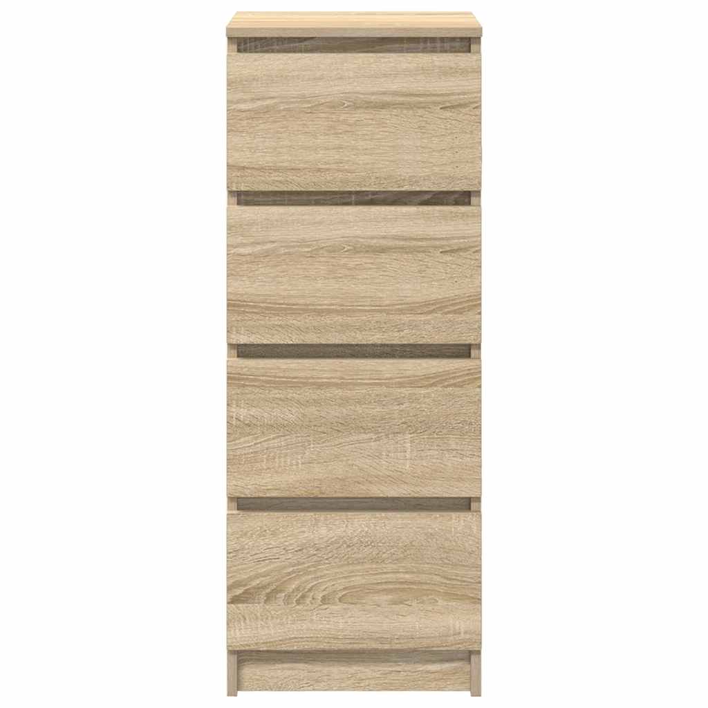 Komoda sonoma hrast 37,5x35x99 cm izrađeno drvo