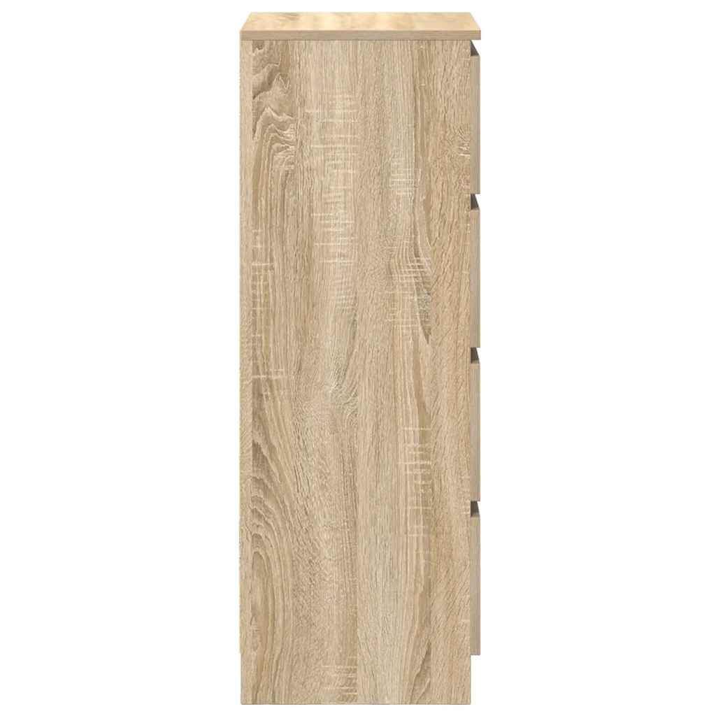 Komoda sonoma hrast 37,5x35x99 cm izrađeno drvo