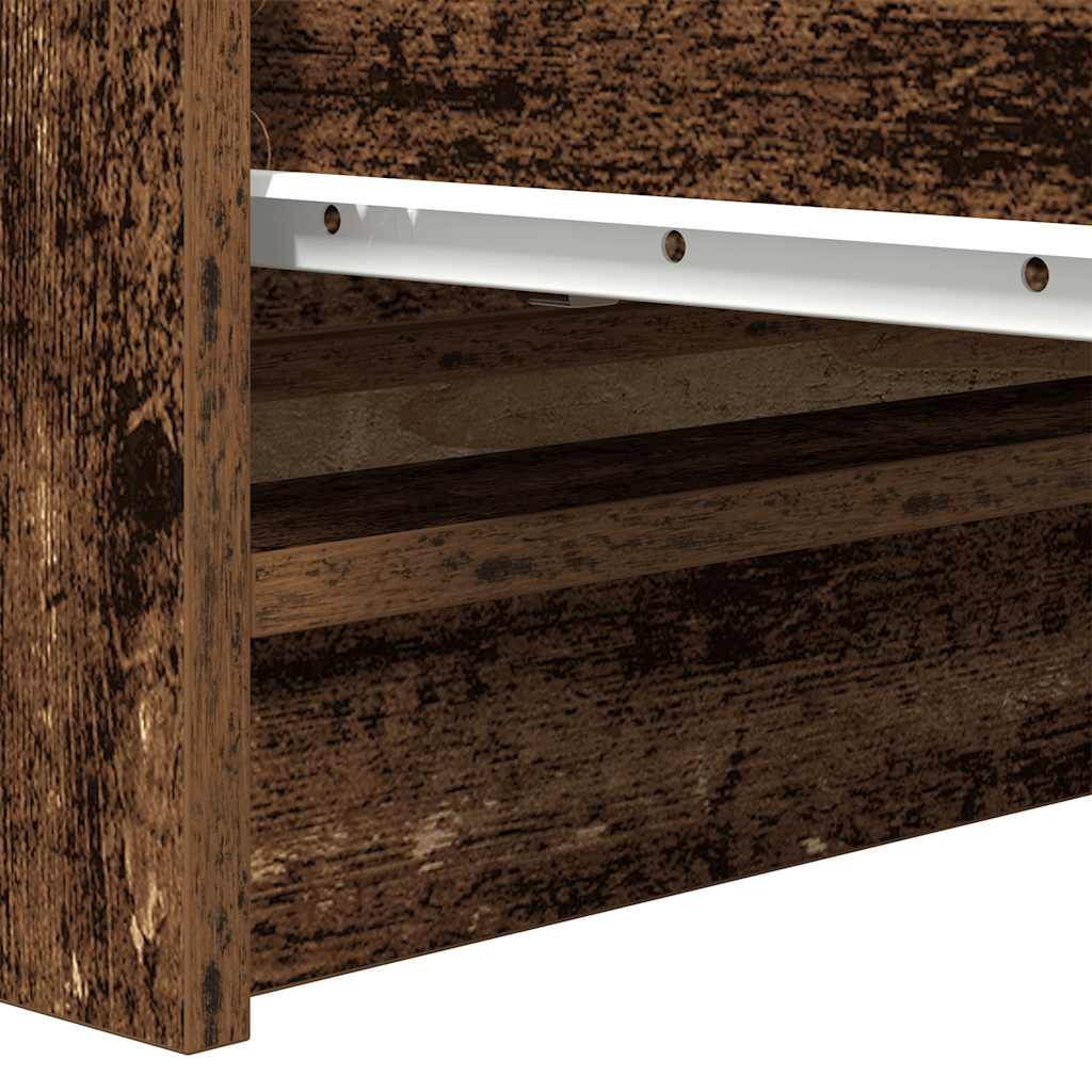 Komoda staro drvo 80x35x76 cm od konstruiranog drva
