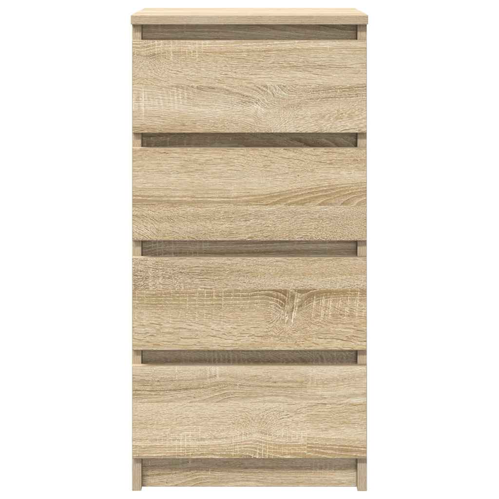 Komoda boja hrasta sonome 37,5x35x76 cm od konstruiranog drva