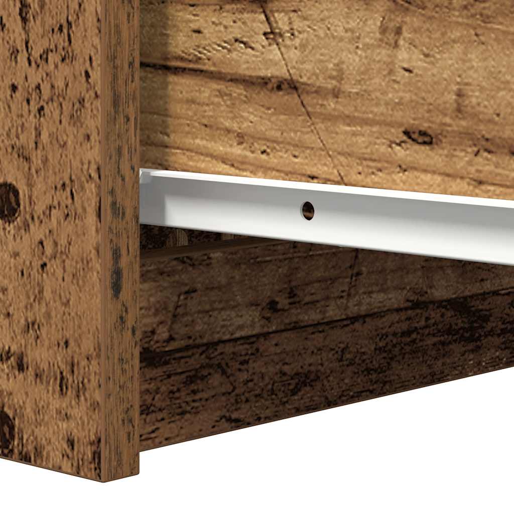Komoda staro drvo 37,5x35x76 cm od konstruiranog drva