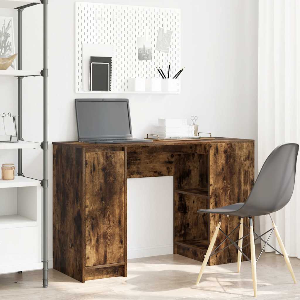Stol dimljeni hrast 120x42x76 cm konstruirano drvo