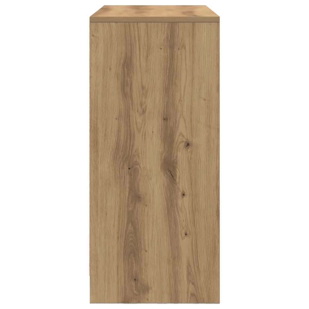 Komoda s ladicama i vratima artisan hrast 70,5x34x74,5 cm
