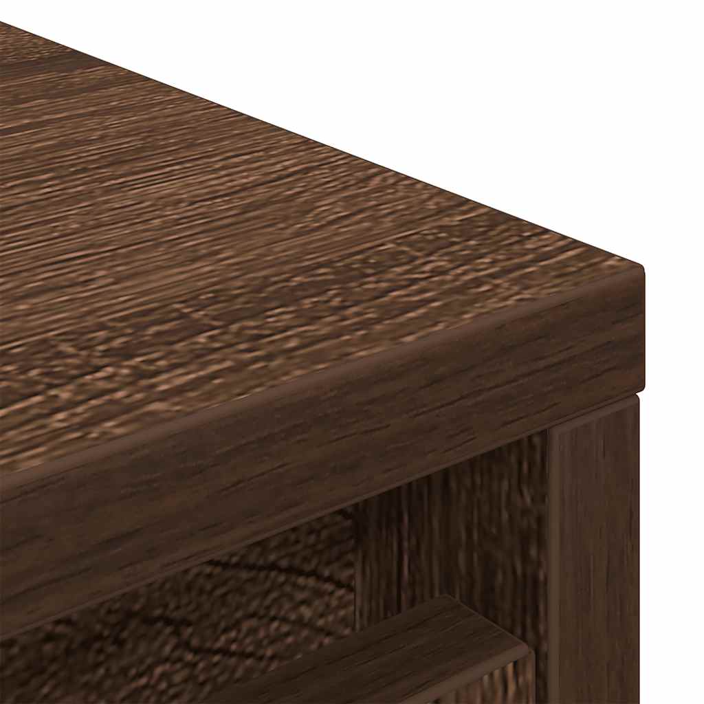 Ormarić za cipele hrast smeđi 29,5x34x76 cm konstruirano drvo