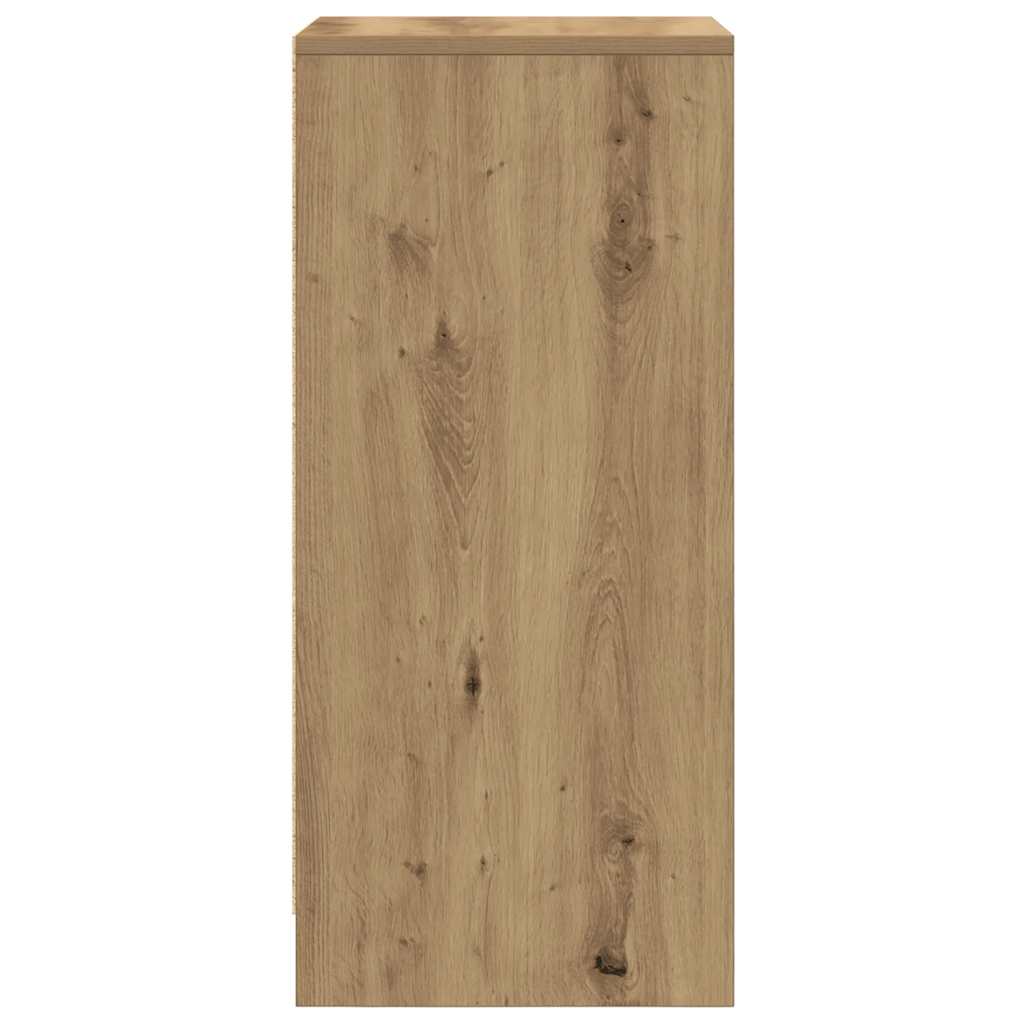 Ormarić za cipele boja hrasta 29,5x34x76 cm konstruirano drvo