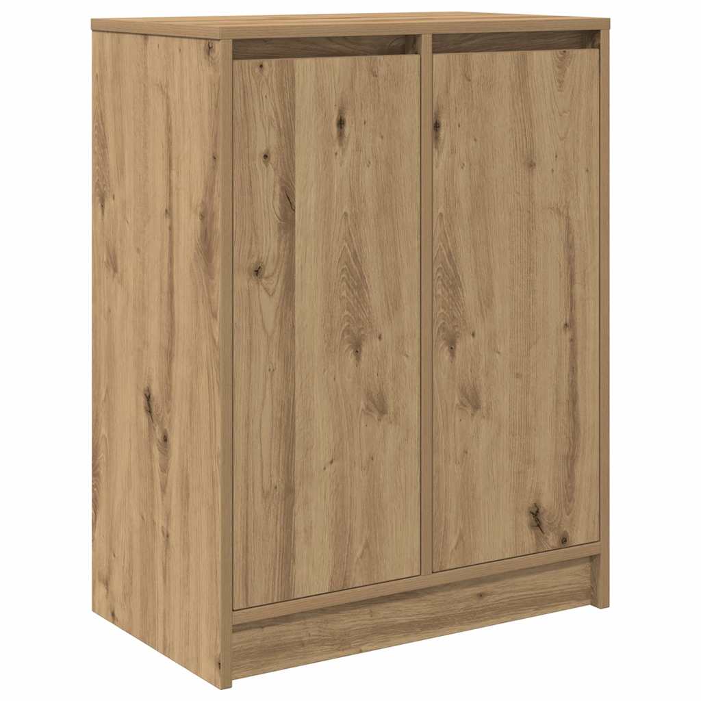 Ormarić za cipele boja hrasta 57x34x76 cm konstruirano drvo Smeđa