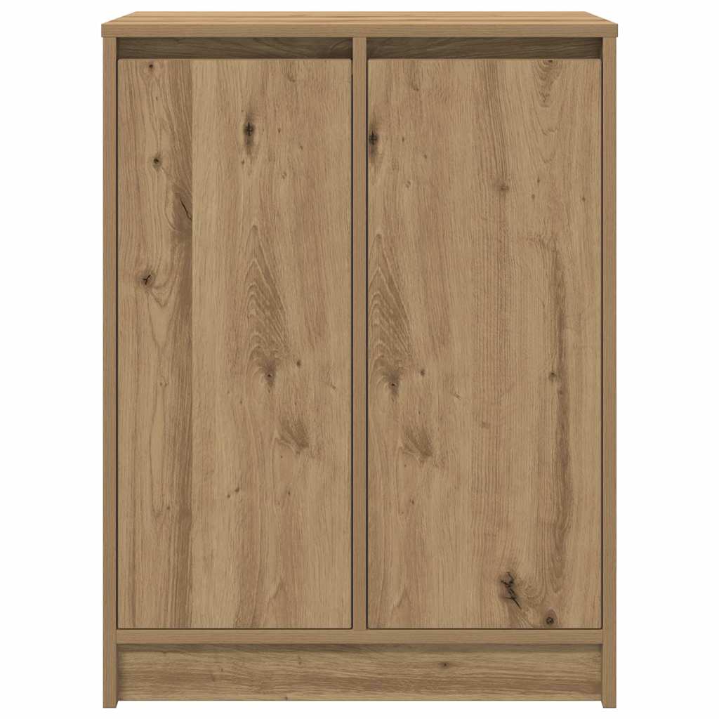 Ormarić za cipele boja hrasta 57x34x76 cm konstruirano drvo Smeđa