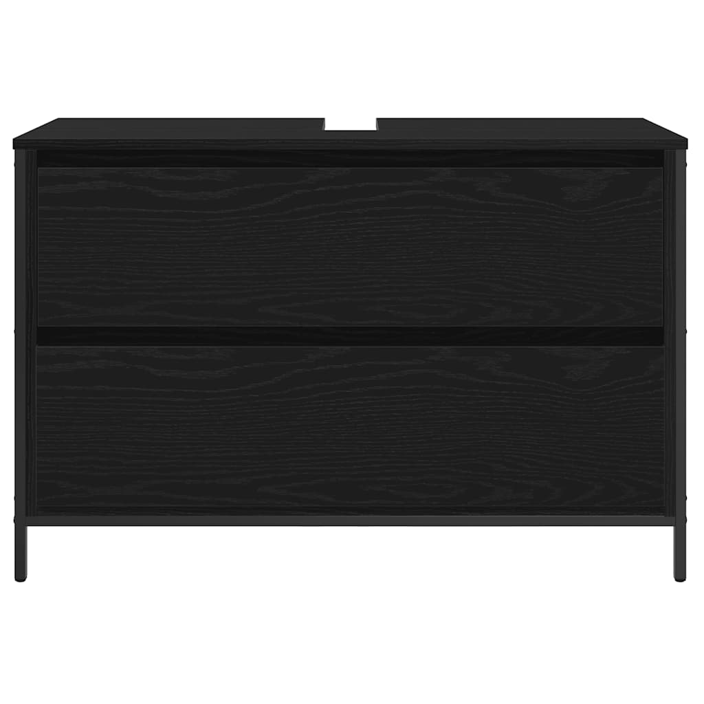 Kupaonski ormarić za umivaonik s ladicama 90x34,5x60 cm