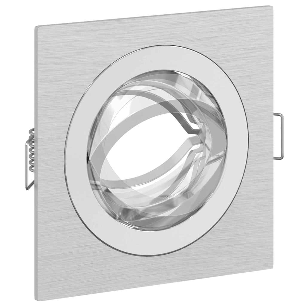 Reflektor 24 pcs Srebrno 9 x 9 x 2 cm Aluminij