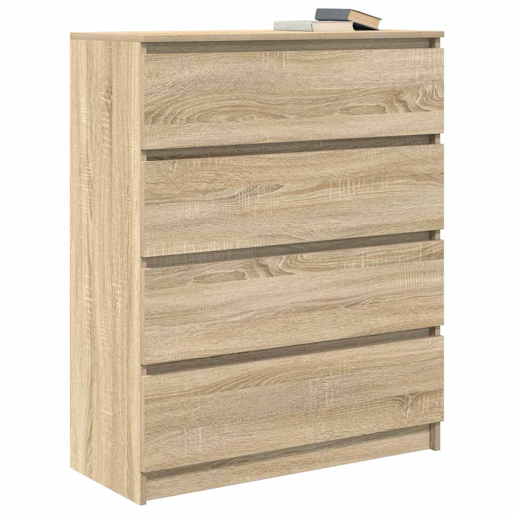 Komoda boja hrasta sonome 80x35x99 cm konstruirano drvo