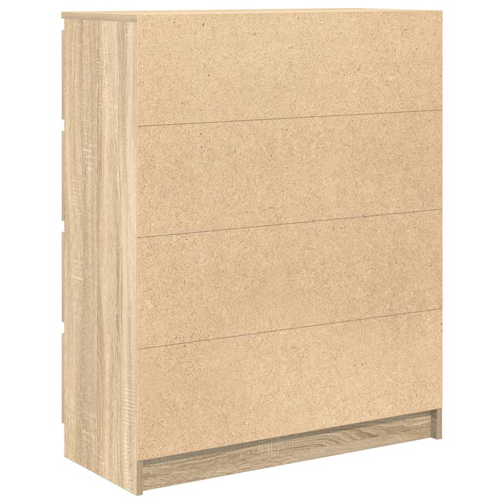 Komoda boja hrasta sonome 80x35x99 cm konstruirano drvo