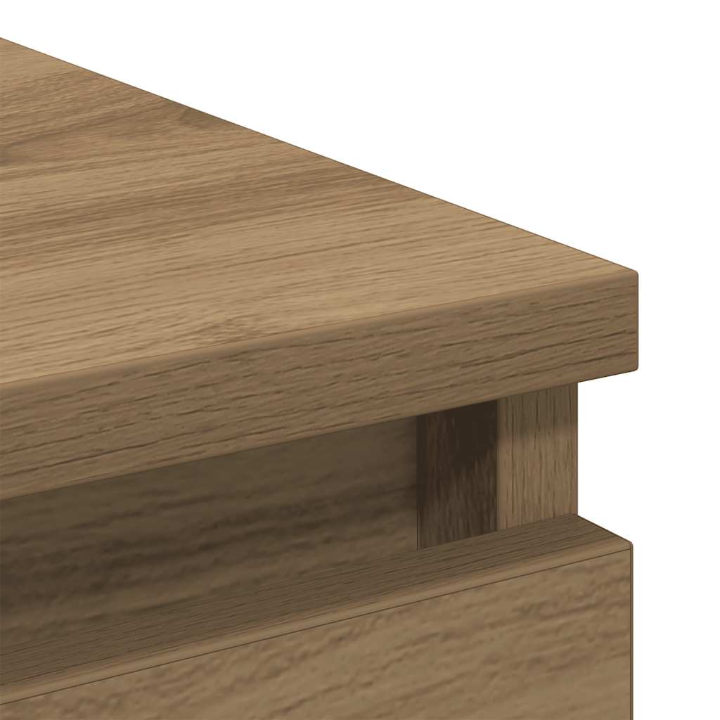 Komoda boja hrasta artisan 80x35x99 cm konstruirano drvo