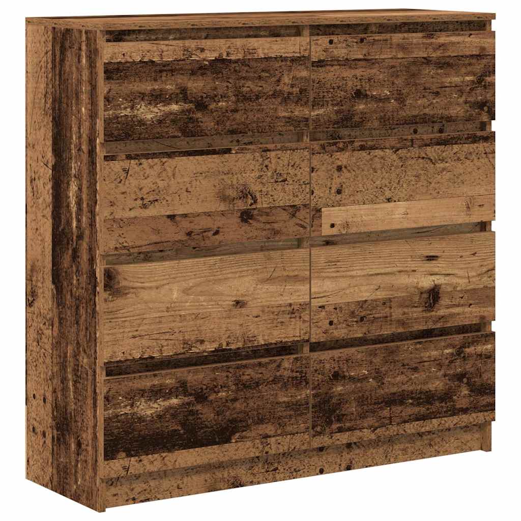 Komoda staro drvo 100x35x99 cm od konstruiranog drva