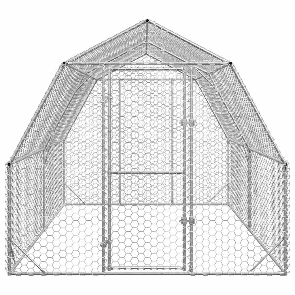Chicken Run 2,5x4x2,25 m pocinčani čelik