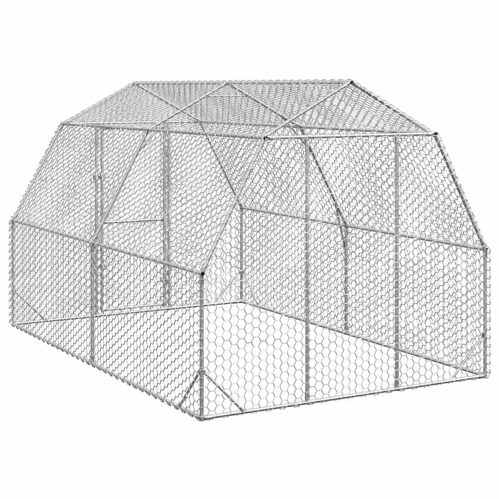 Chicken Run 2,5x4x2,25 m pocinčani čelik