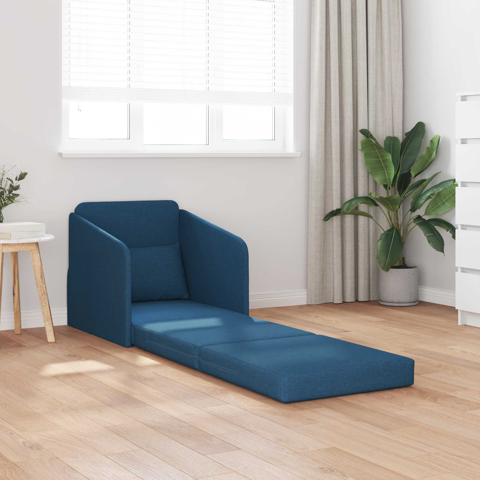 Krevet na razvlačenje Plava 65 x 80 x 83 cm tkanina