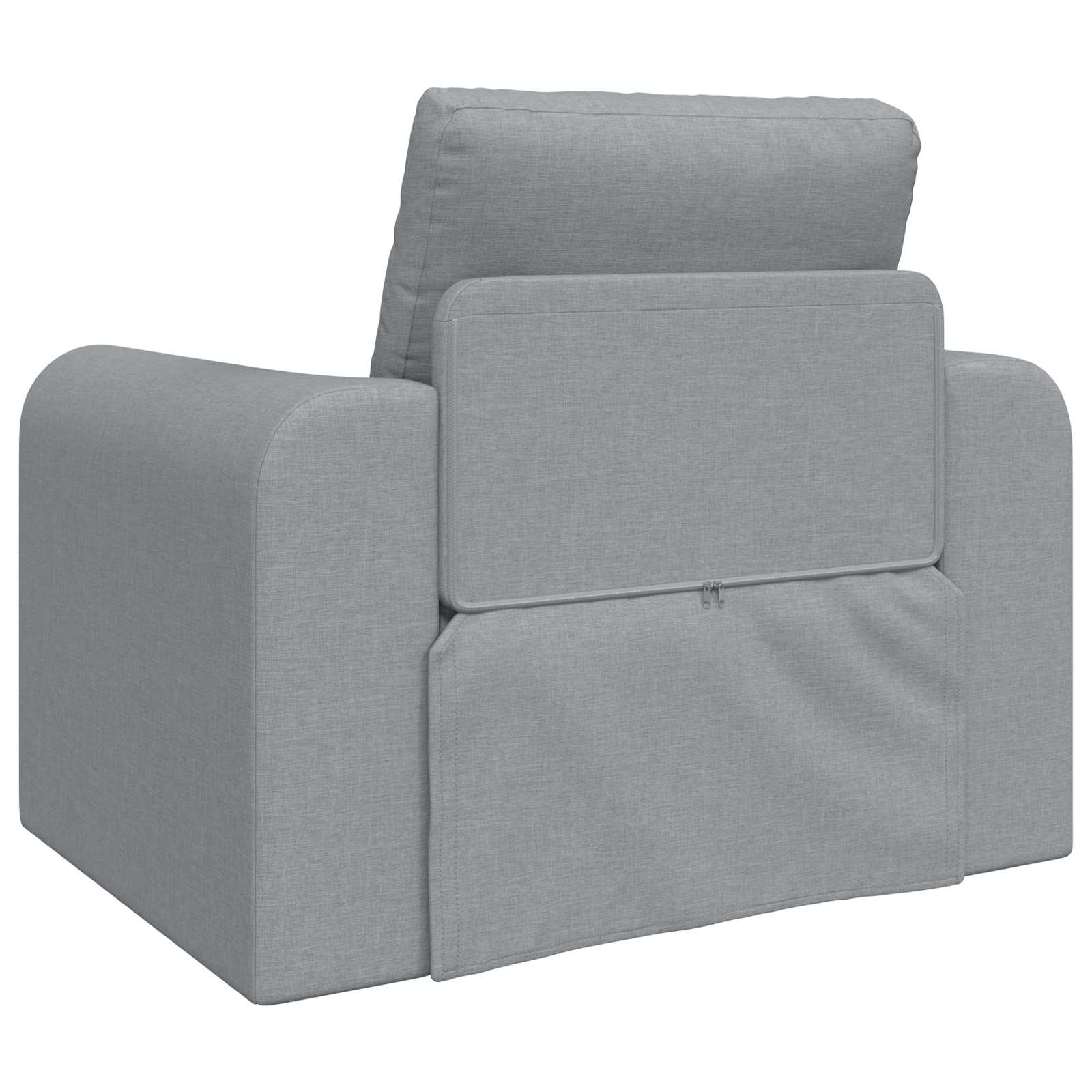 Krevet na razvlačenje Svijetlo siva 98 x 71 x 83 cm tkanina
