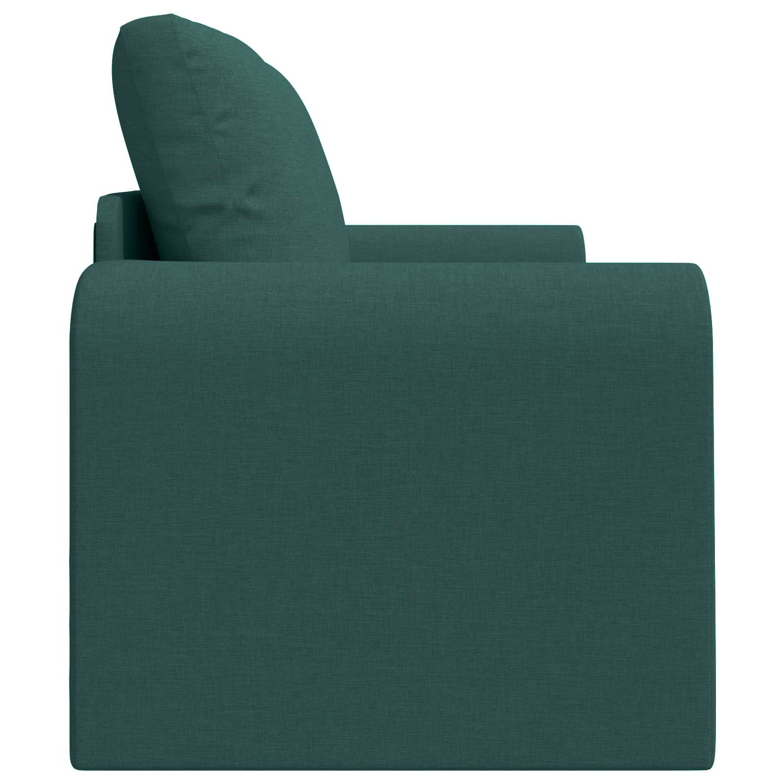 Krevet na razvlačenje 60cm Tamnozelena tkanina