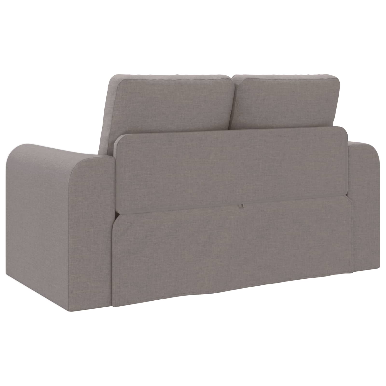 Krevet na razvlačenje 60cm Sivo-smeđa tkanina