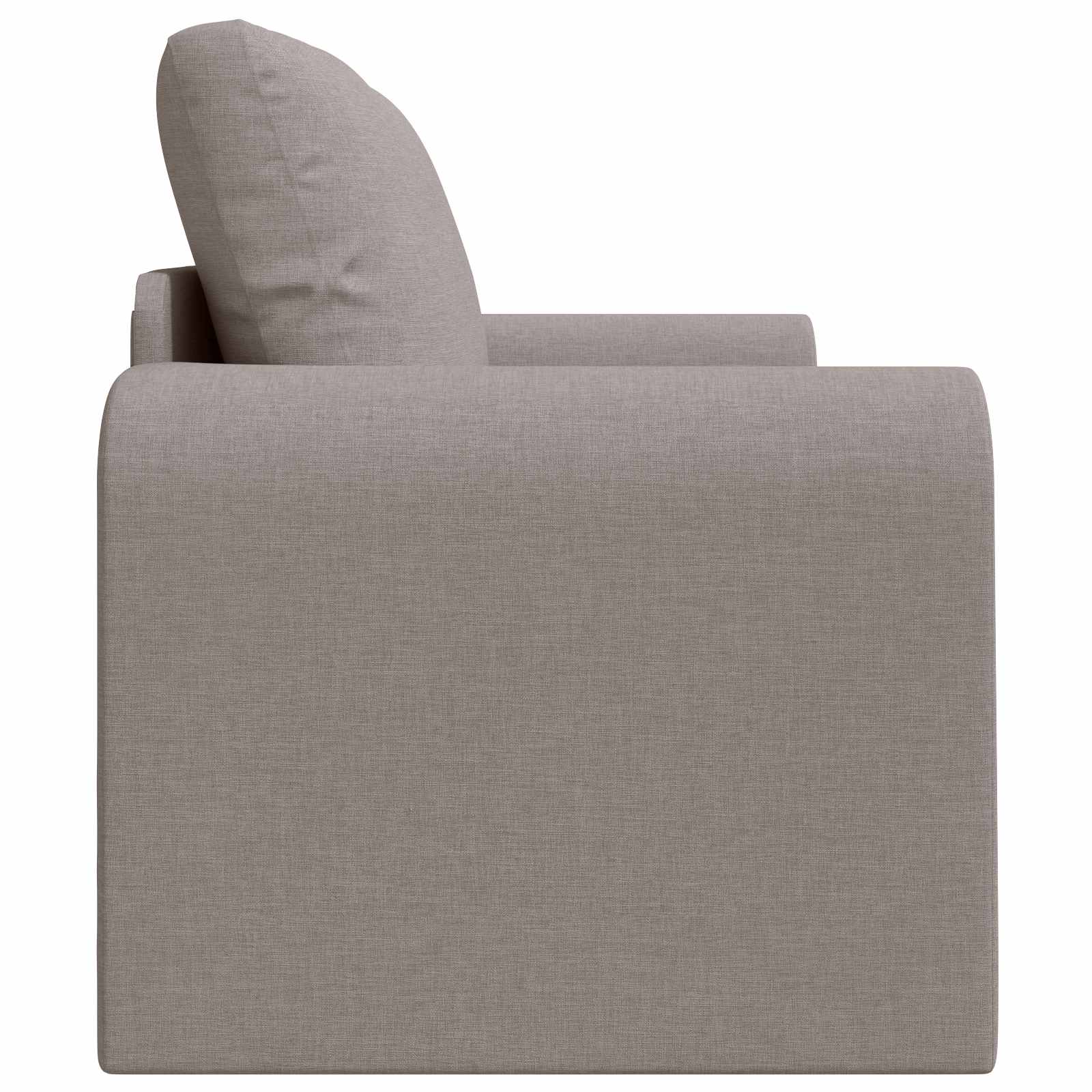 Krevet na razvlačenje 60cm Sivo-smeđa tkanina