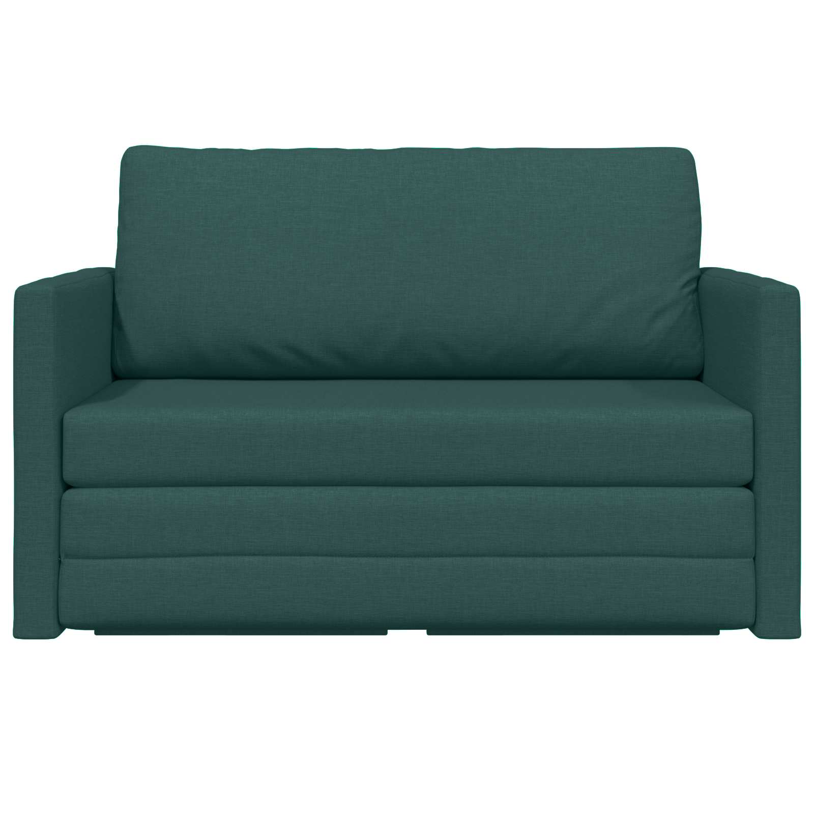 Krevet na razvlačenje 110cm Tamnozelena tkanina
