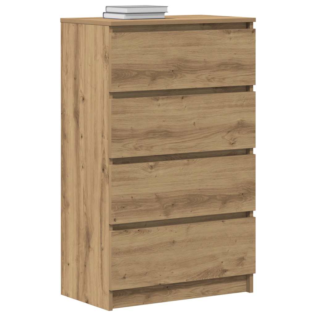 Komoda Artisan hrast 60x35x98,5 cm izrađeno drvo