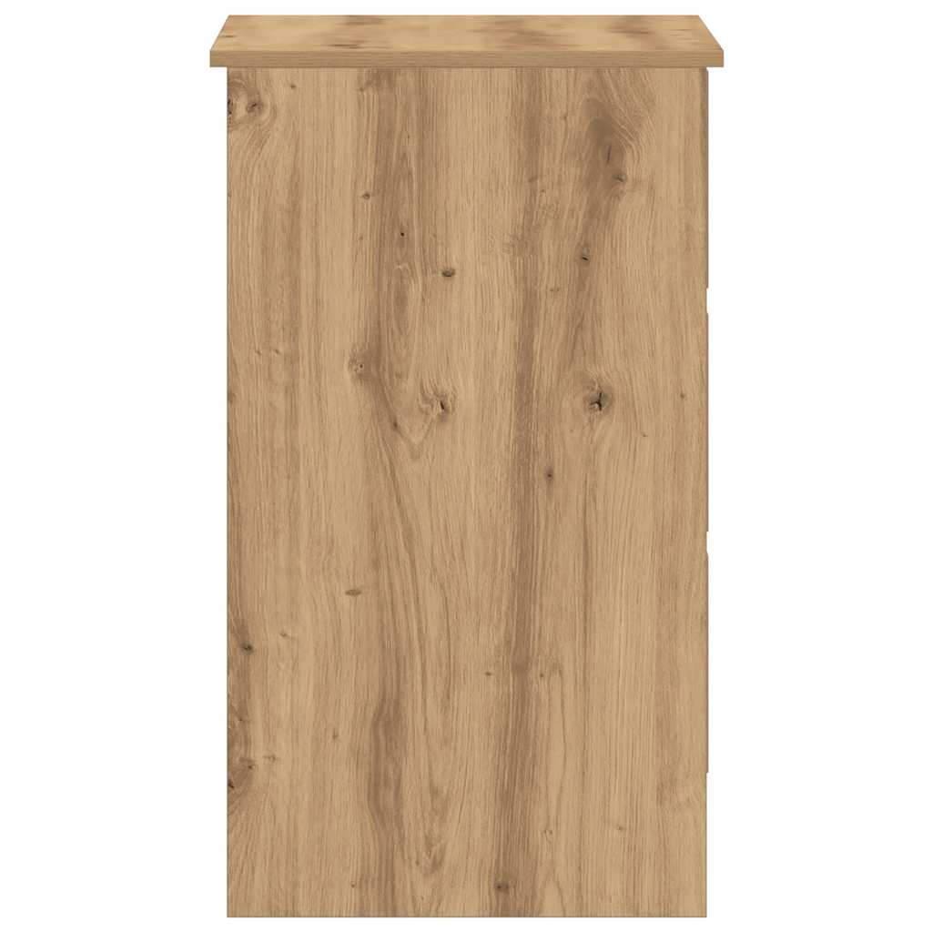 Radni stol boja hrasta artisan 90x45x76 cm konstruirano drvo