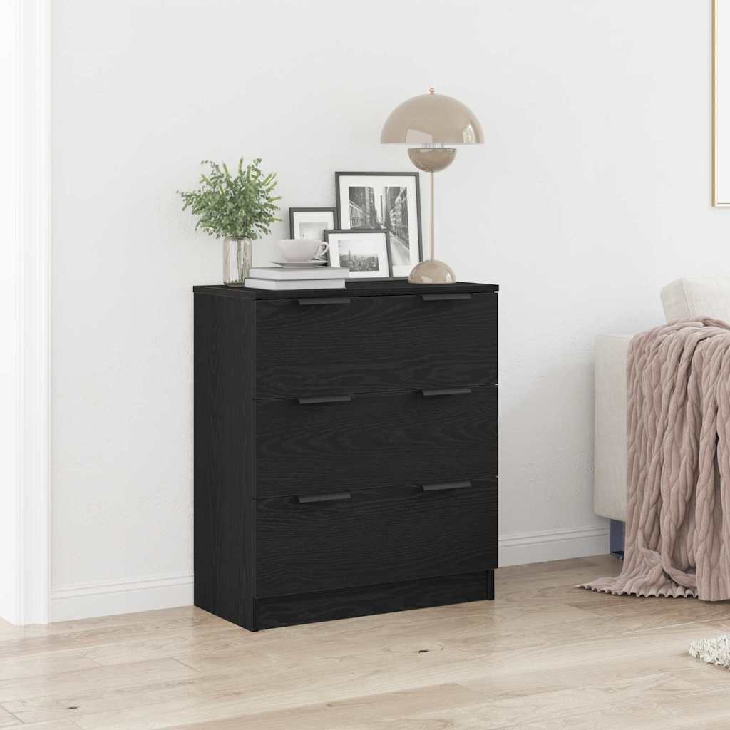 Kreveta s ladicama Crni hrast 60 x 30 x 70 cm Konstruirano drvo