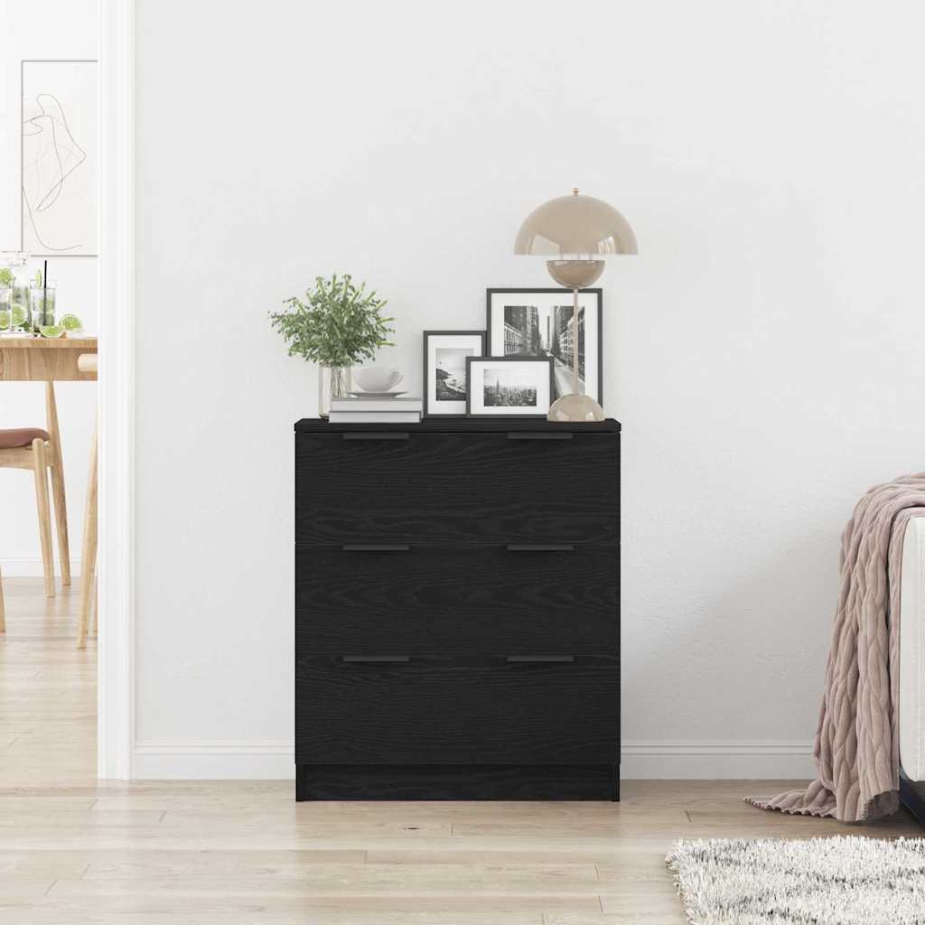 Kreveta s ladicama Crni hrast 60 x 30 x 70 cm Konstruirano drvo