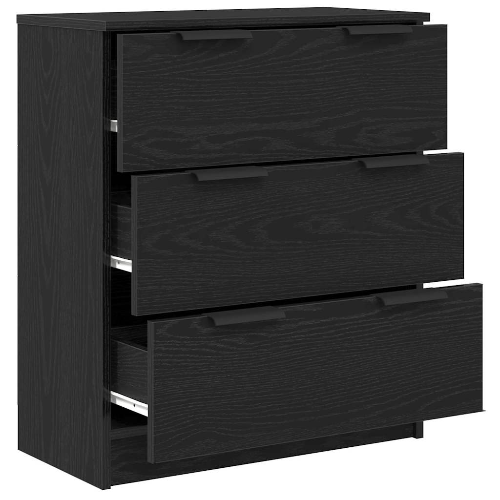 Kreveta s ladicama Crni hrast 60 x 30 x 70 cm Konstruirano drvo