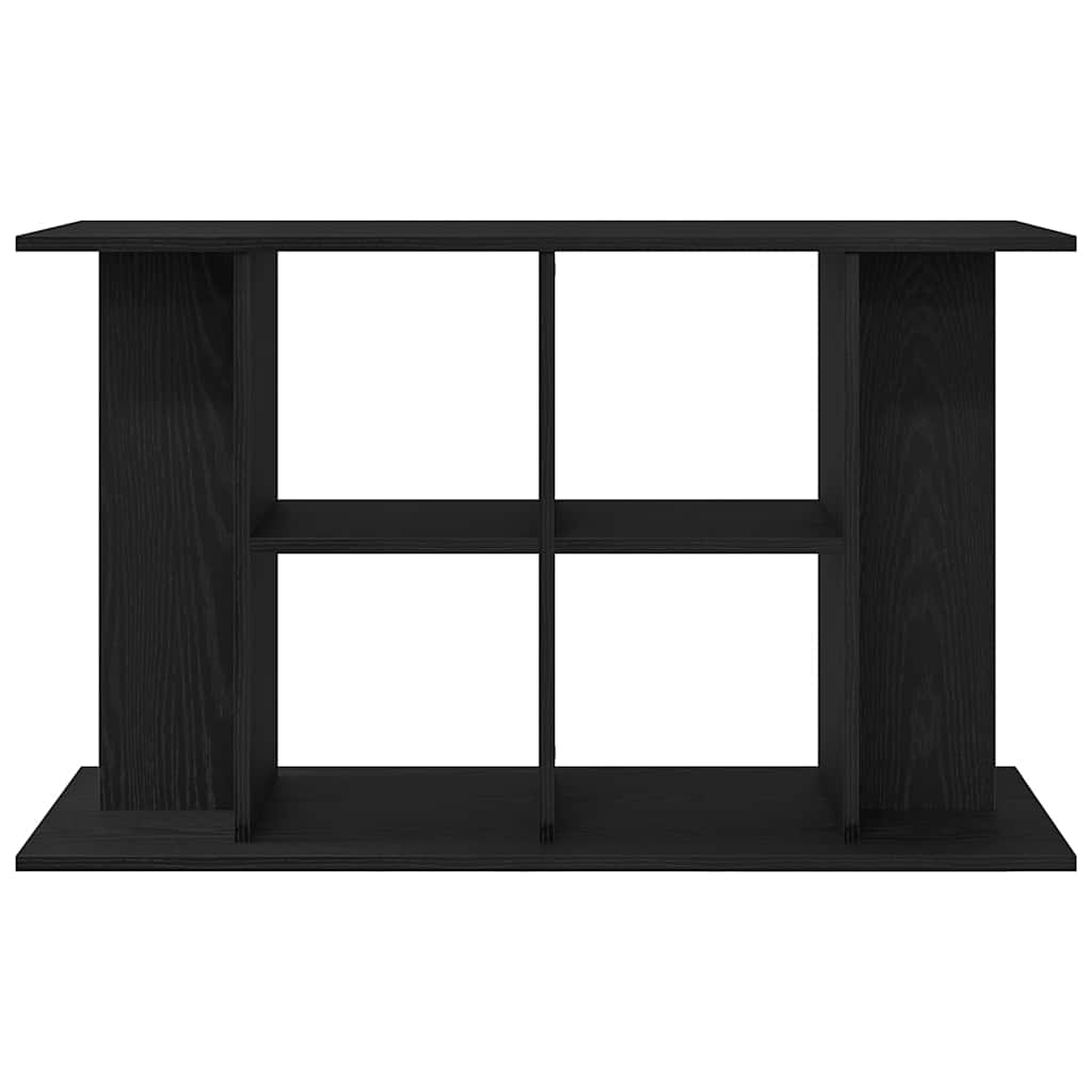 Stalak za akvarij crni hrast 100x40x60 cm inženjerski drvo