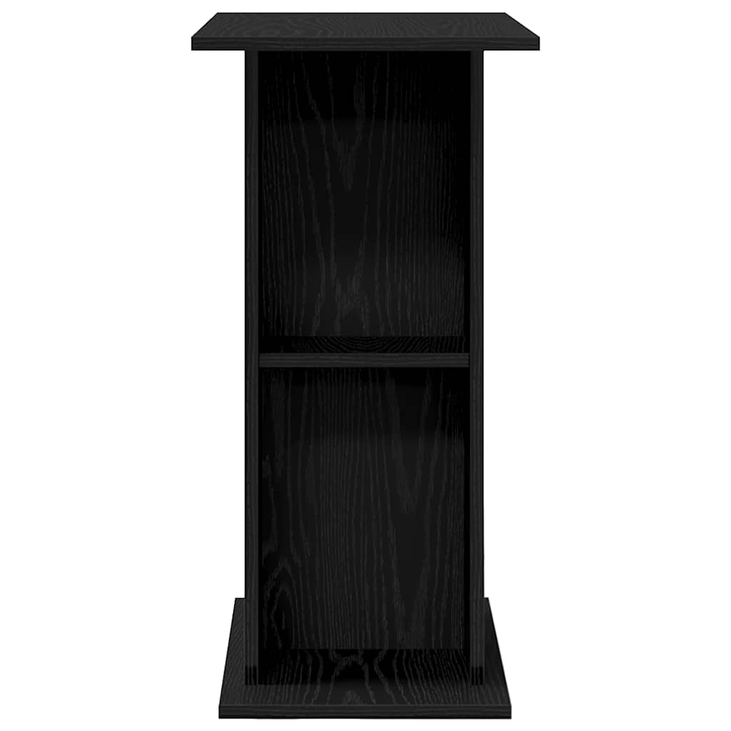 Stalak za akvarij crni hrast 60,5 x 36 x 72,5 cm Konstruirano drvo