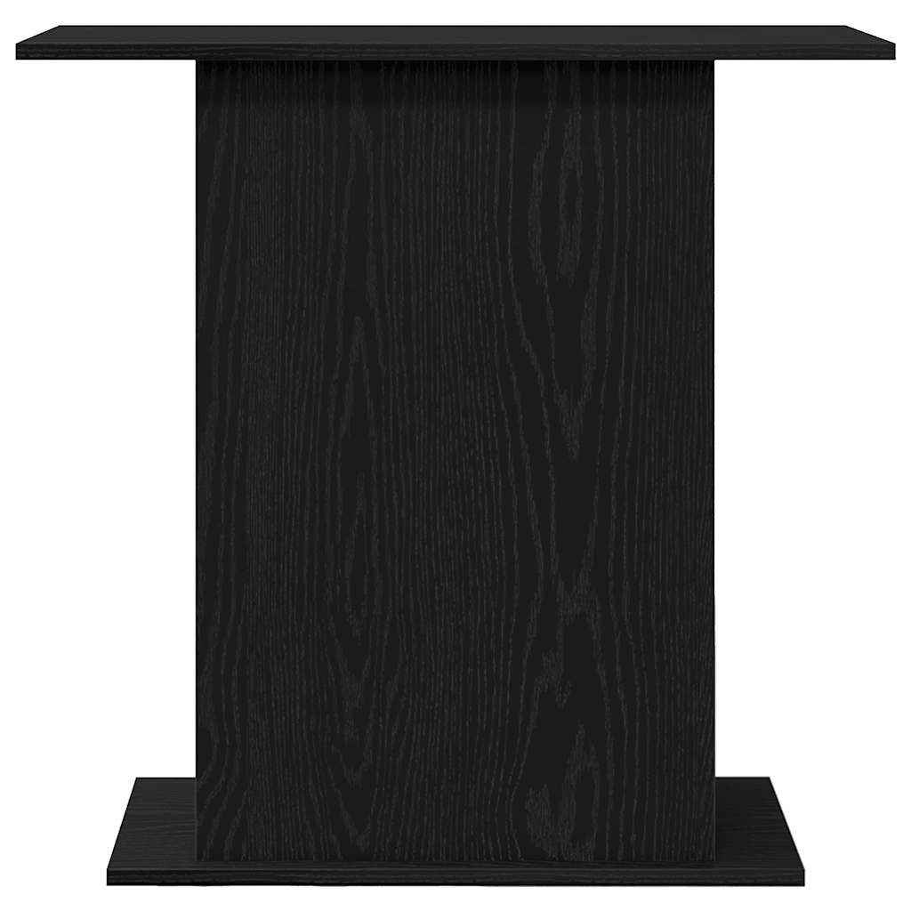 Stalak za akvarij crni hrast 75x36x72,5 cm Konstruirano drvo