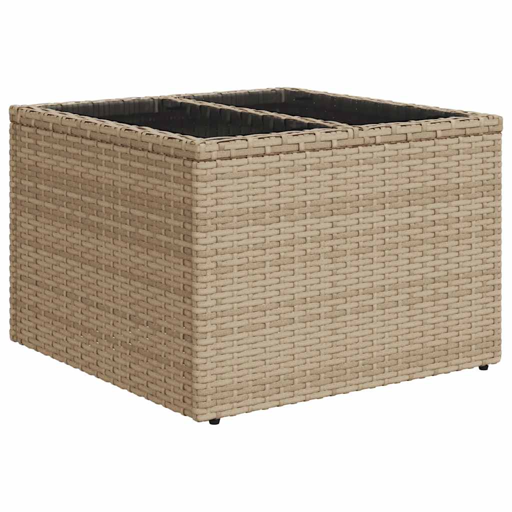 11-dijelni set vrtnih sofa od poliratana s jastucima bež