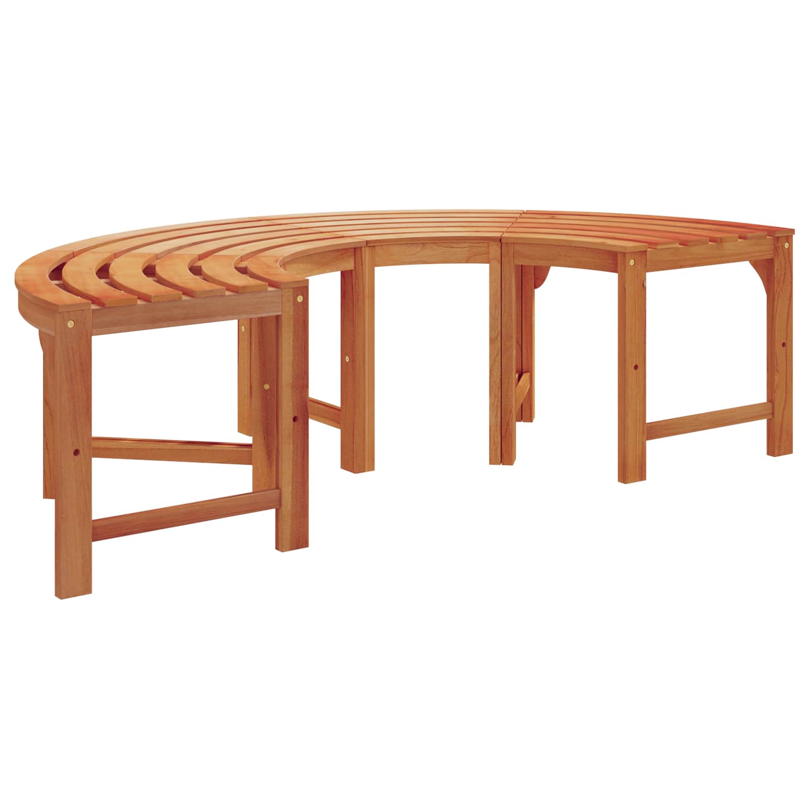 Klupa pod drvetom Prirodna 160 x 80 x 45cm