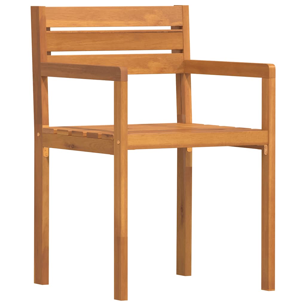 Vrtne stolice 4 kom 50x53x80 cm Masivno drvo akacije