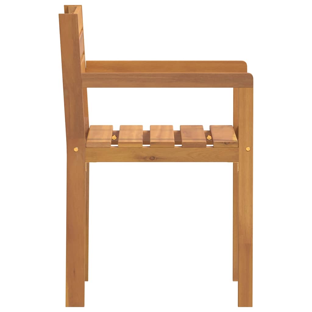 Vrtne stolice 4 kom 50x53x80 cm Masivno drvo akacije