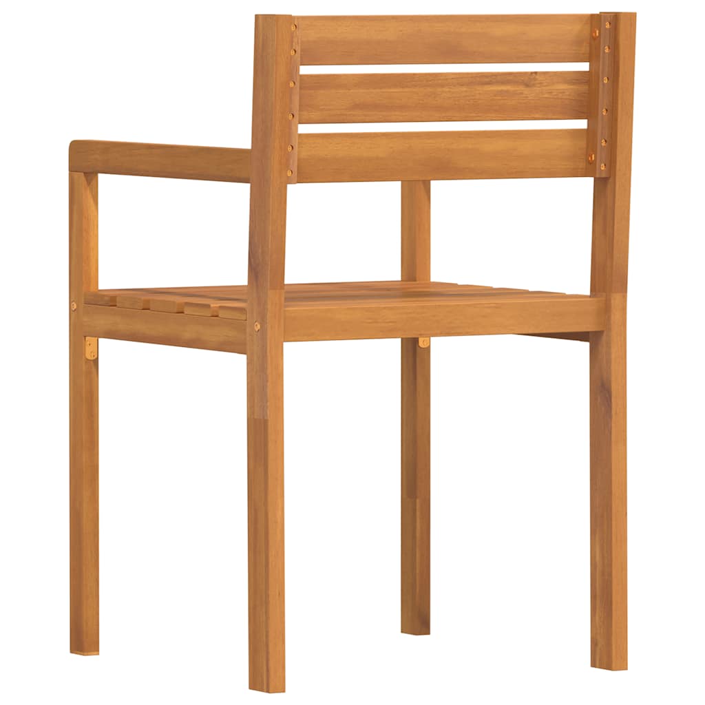Vrtne stolice 4 kom 50x53x80 cm Masivno drvo akacije
